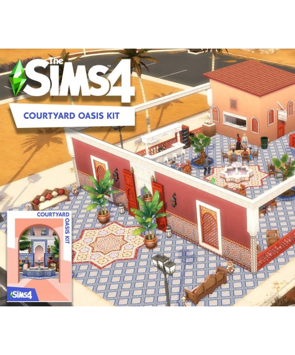 The Sims 4 - Courtyard Oasis Kit DLC Origin Key GLOBAL